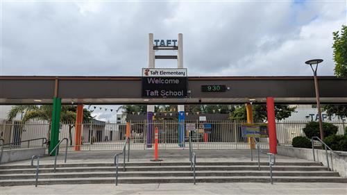 Front of School
